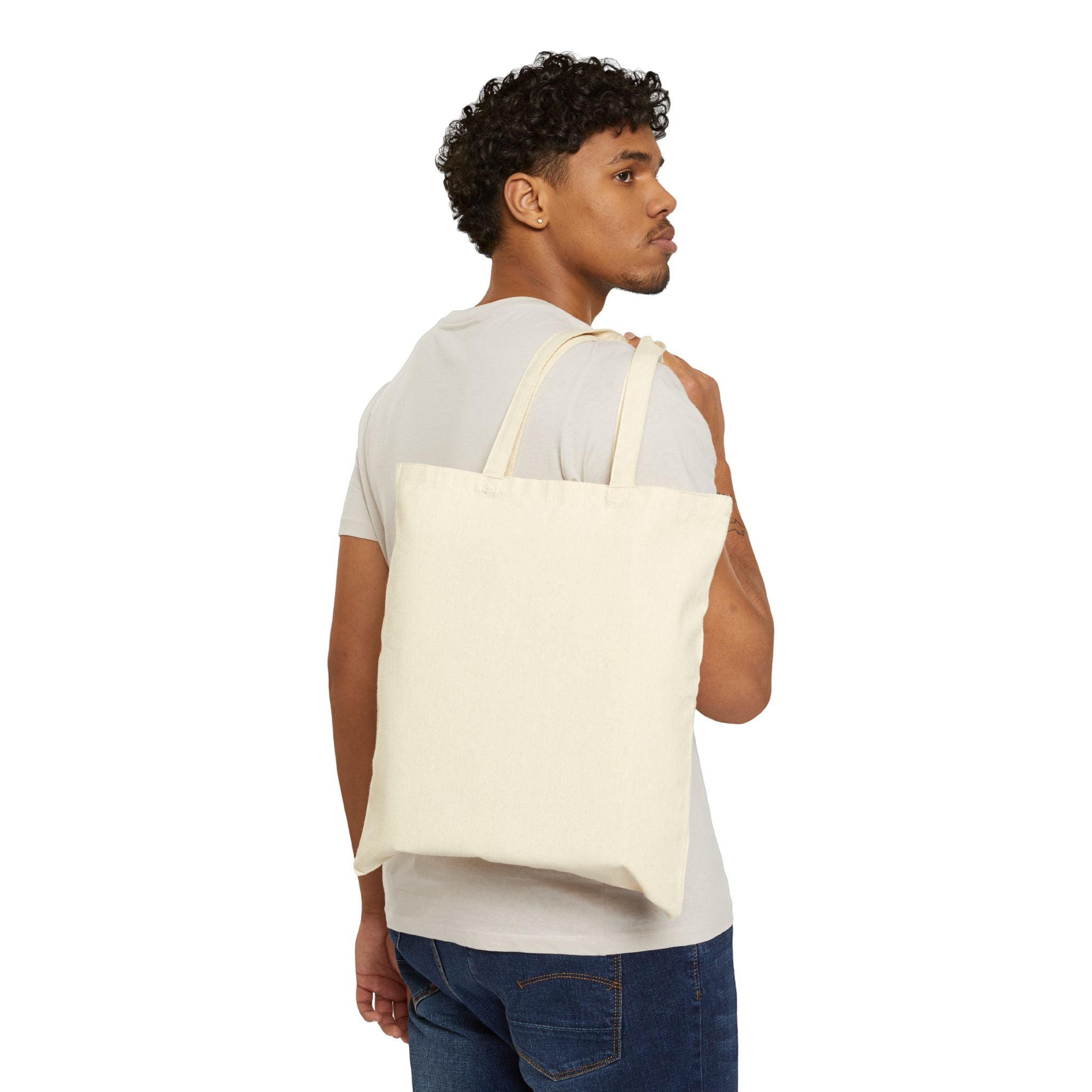 Cotton Canvas Tote Bag- Fantasy Romance Girlie