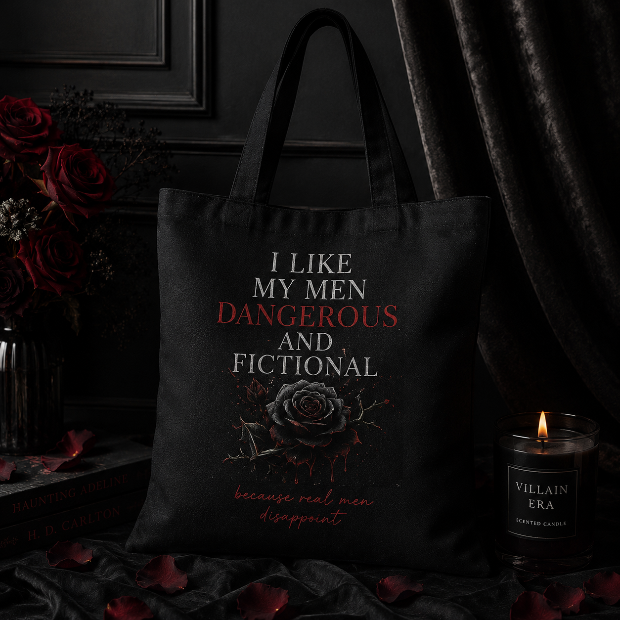 Dark Romance Tote Bag